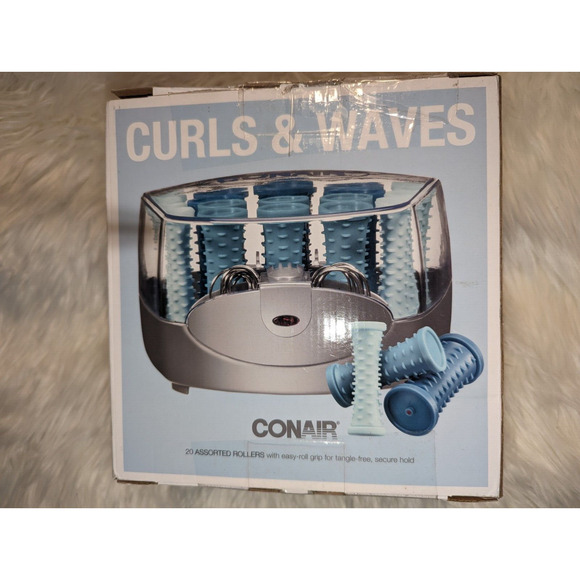 Conair Curls & waves Instant Heat 20 Multi-Size - BLUE - Picture 3 of 6